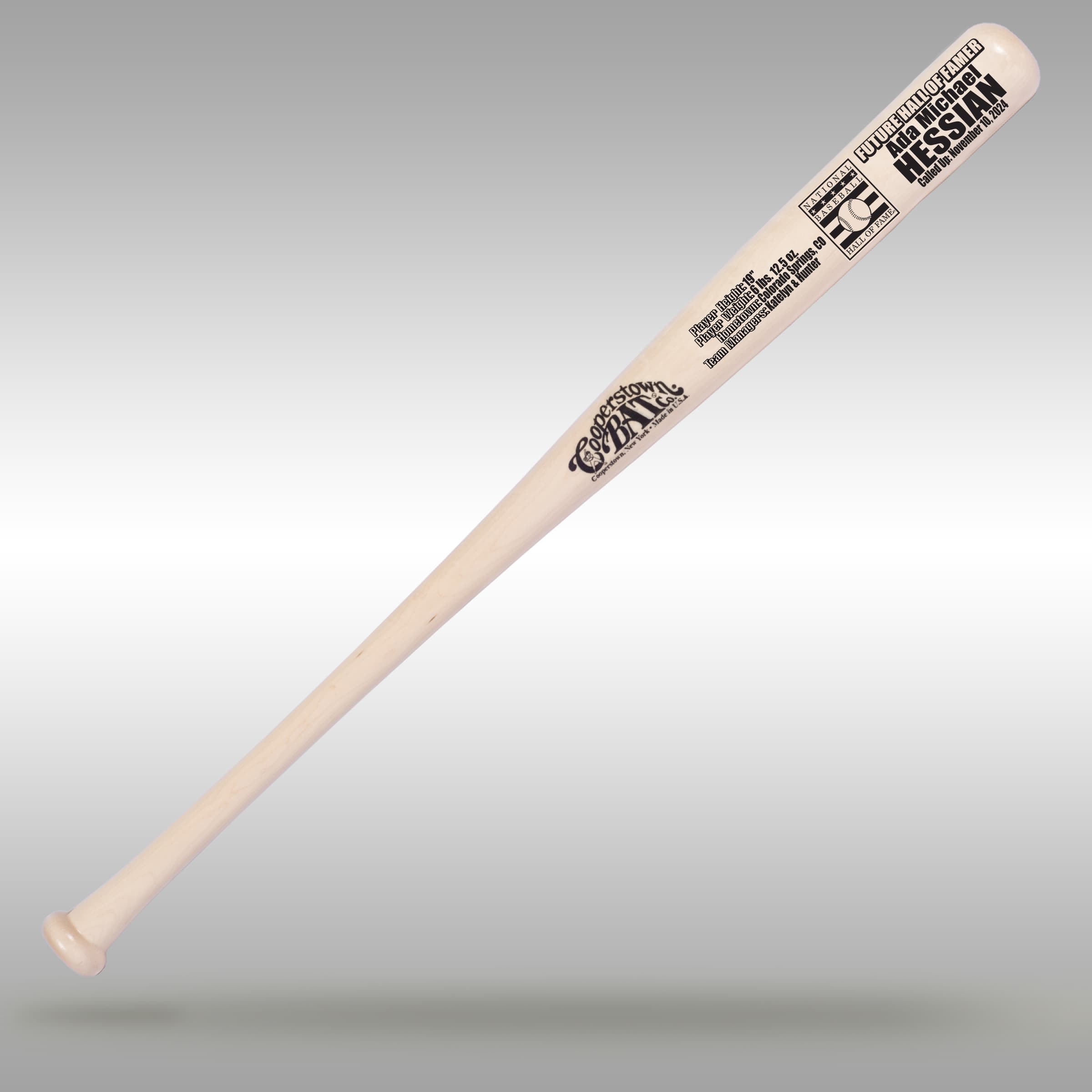 What is a baseball bat made of? How long is it? How much does it weigh? -  AS USA