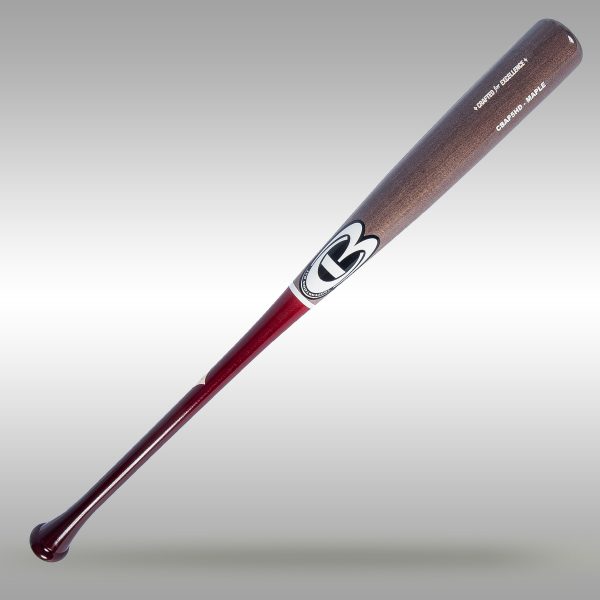 CBAP5HD Maple Pro Wood Baseball Bat - Grey/Mahogany
