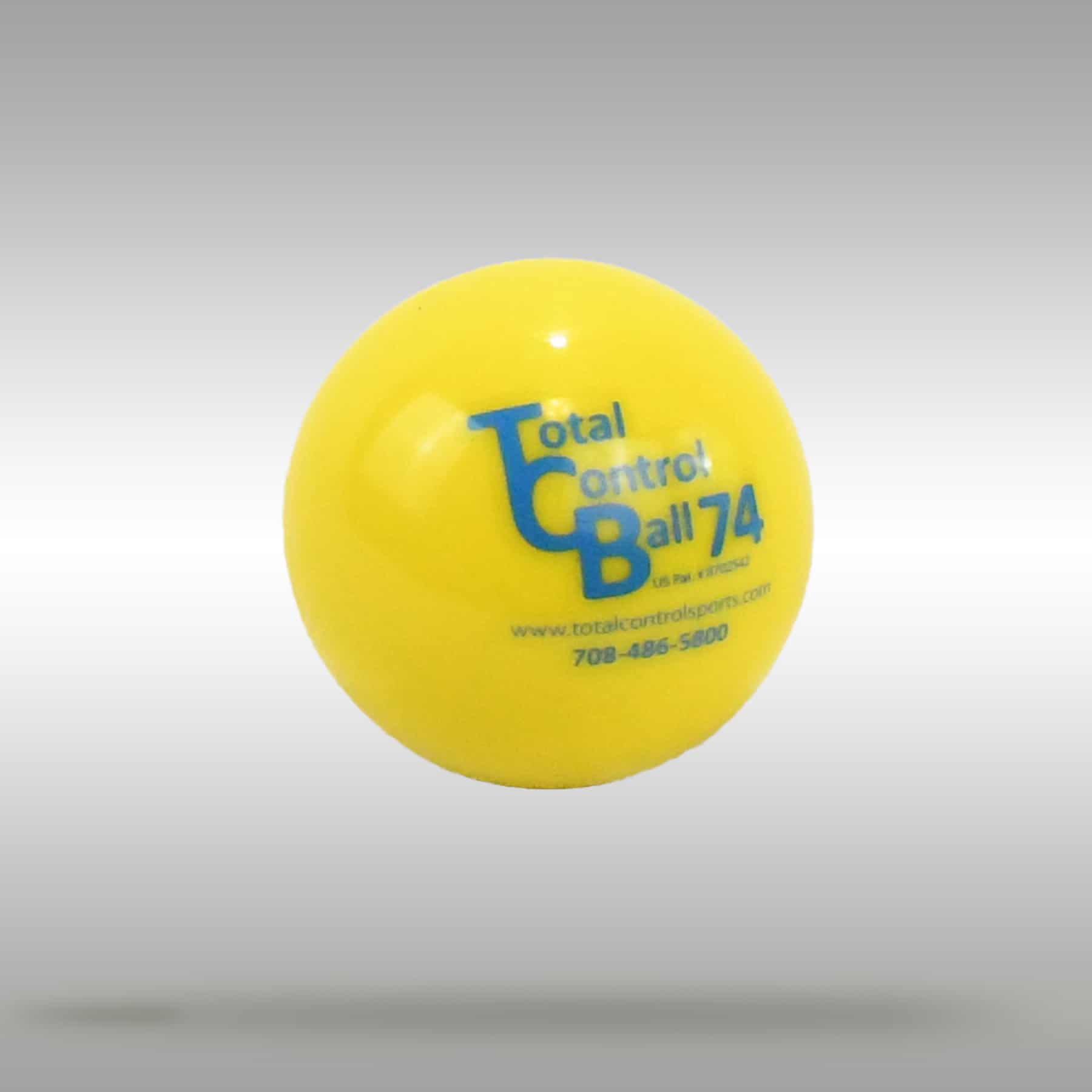 Total Control Sports TCBYH80 3.2 Training Standard Hole Ball 80 - Yellow  for sale online